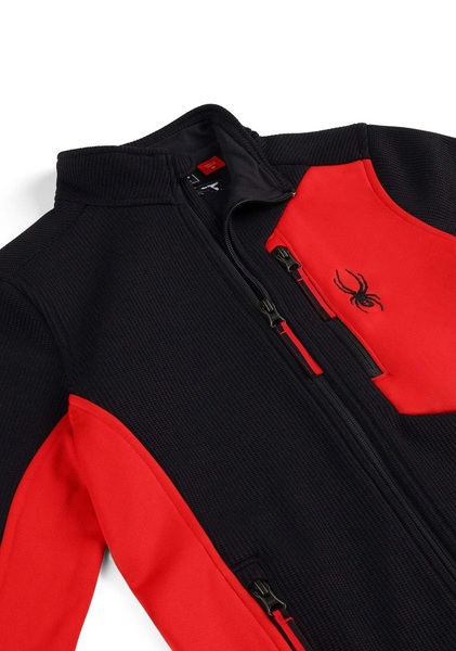 Dětská mikina/svetr Spyder Bandit Full Zip Jacket Kids Black 38C485401-BLK 26/27