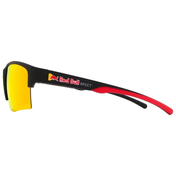 Sluneční brýle Red Bull Spect Chain-02P Black/Brown With Red/Orange Mirror cat. 3 26/27