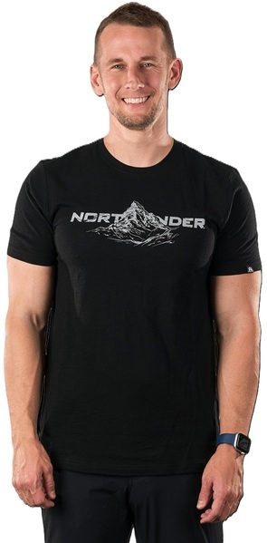 Pánské triko Northfinder Fid TR-5049OR-301 Dark Grey 26/27
