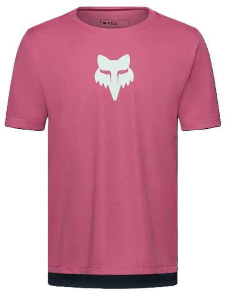 Dětský/Juniorský cyklistický dres FOX Yth Ranger SS Jersey Berry 33447-A02 26/27