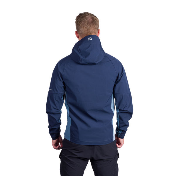 Pánská outdoorová softshellová bunda Northfinder Ciro BU-5297OR-387 Blue Blue 26/27