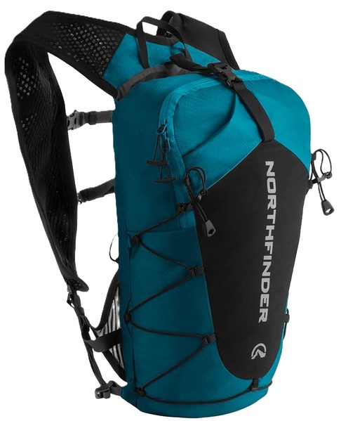 Turistický batoh Northfinder Zebru 15 L BP-1111OR-580 Azure Blue Black 26/27