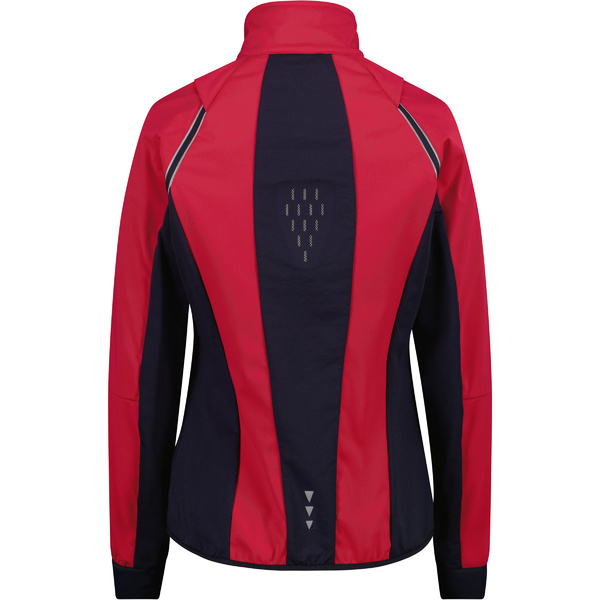Dámská bunda s odepínacími rukávy CMP Women's hybrid jacket 30A2276-B807 Magenta 26/27