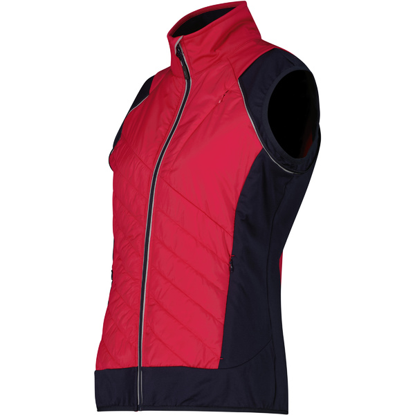 Dámská bunda s odepínacími rukávy CMP Women's hybrid jacket 30A2276-B807 Magenta 26/27