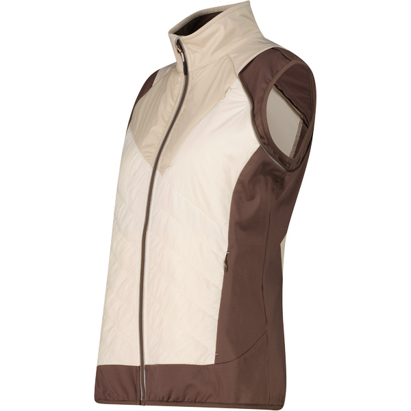 Dámská bunda s odepínacími rukávy CMP Women's hybrid jacket 30A2276-P322 Cream 26/27