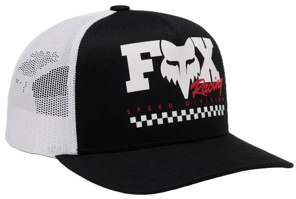 Dětská Kšiltovka Fox Youth Checker Mesh Trucker Hat Black 38444-001 26/27