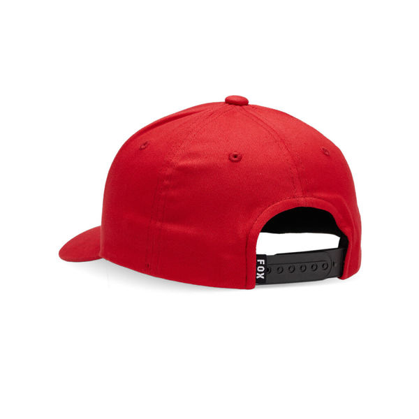 Dětská Kšiltovka Fox Youth Legacy 110 Snapback Hat Flame Red 31925-122 26/27