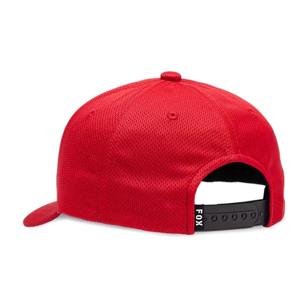 Dětská Kšiltovka Fox Youth Lithotype 110 Snapback Hat Flame Red 31806-122 26/27