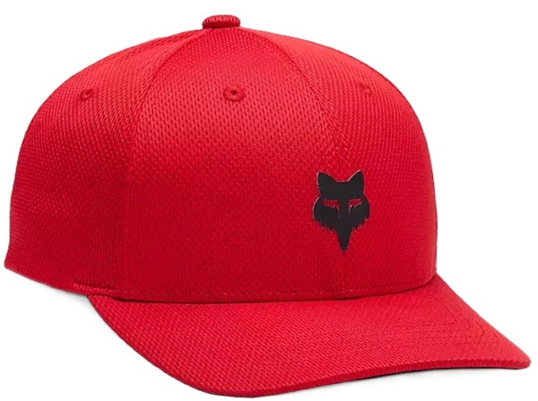 Dětská Kšiltovka Fox Youth Lithotype 110 Snapback Hat Flame Red 31806-122 26/27
