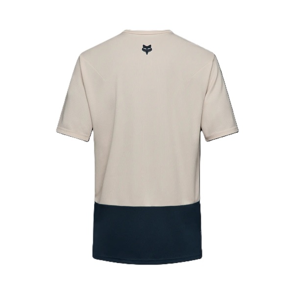 Pánský cyklo dres Fox Ranger Ss Jersey Wordmark Chalk White 33410-089 26/27