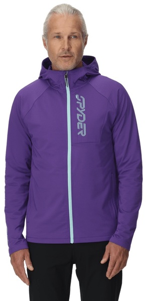 Mikina s kapucí Spyder Gridweb Fleece Hoodie Mens Deep Purple 38A031415-DPP 26/27