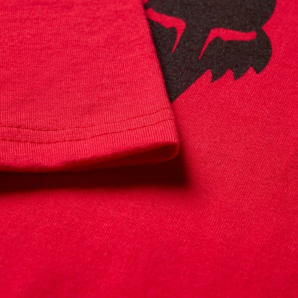 Pánské triko Fox Absolute 195 Original SS Tee Flame Red 39404-122 26/27