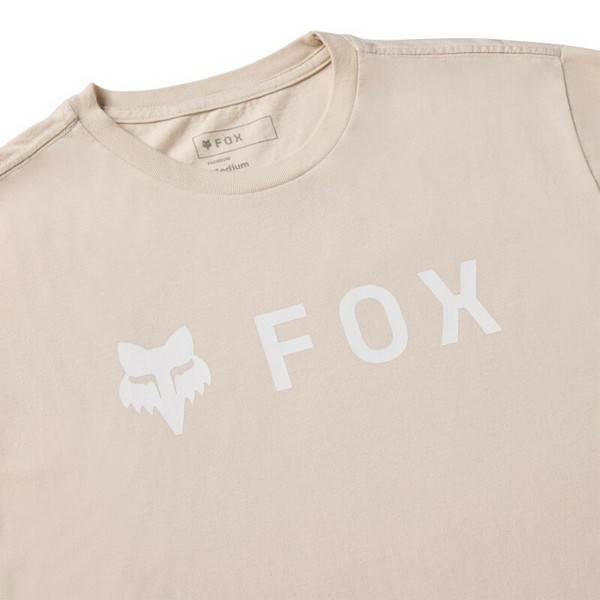 Pánské triko Fox Absolute 195 Original SS Tee Chalk 39404-089 26/27