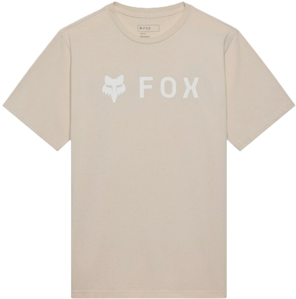 Pánské triko Fox Absolute 195 Original SS Tee Chalk 39404-089 26/27
