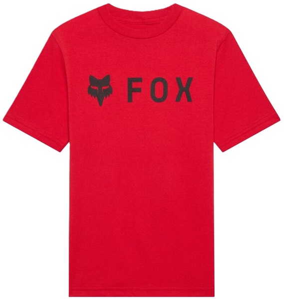Dětské/Juniorské Triko Fox Youth Absolute Ss Tee Tibetan Red 39613-581 26/27