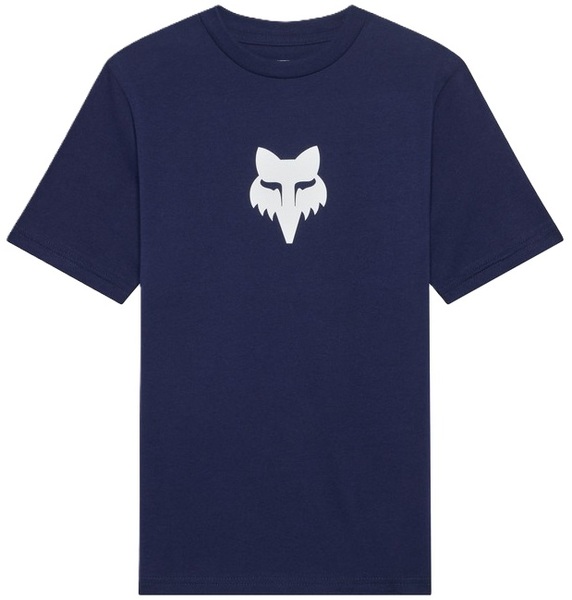 Dětské/Juniorské Triko Fox Youth Head Ss Tee Navy 39614-007 26/27