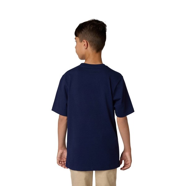 Dětské/Juniorské Triko Fox Youth Checker Ss Tee Navy 38449-007 26/27