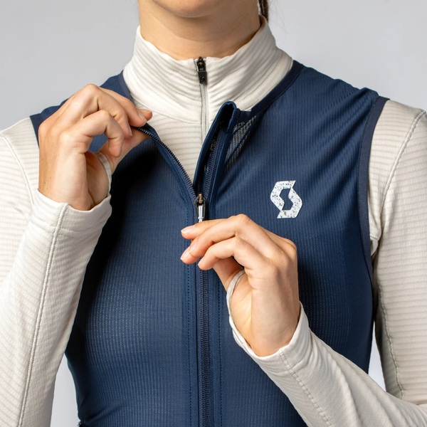 Dámský chránič páteře/páteřák Scott Vest Airflow W Dark Blue/Magnolia Purple 420614 25/26